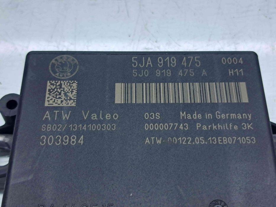 Modul senzori parcare  Seat Toledo 4 (KG3) [Fabr 2012-2018] 5JA919475