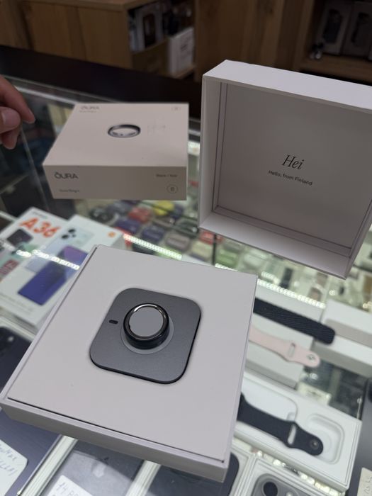 Oura Ring 4 Black (размер 8)