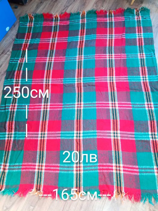 Одеала плетени в добро състояние. Цени на снимк