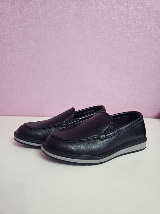 чёрные детские туфли на мальчика