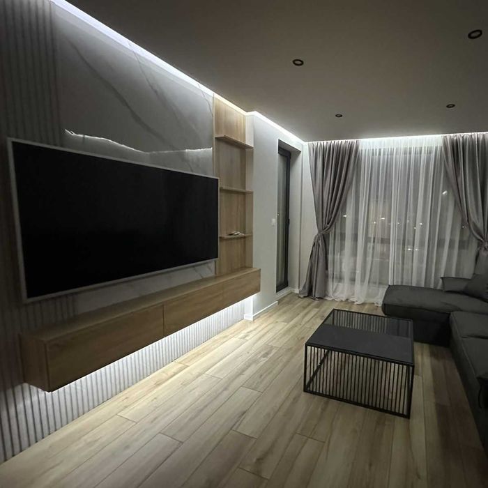 Декоративен панел бял мрамор 270х122см