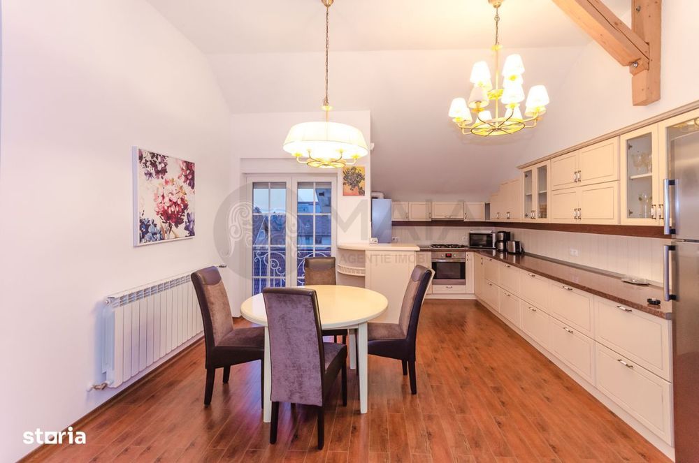 Penthouse 3 camere, 2 bai, 200 mp utili + 35 mp terasa,Calea Dumbravii