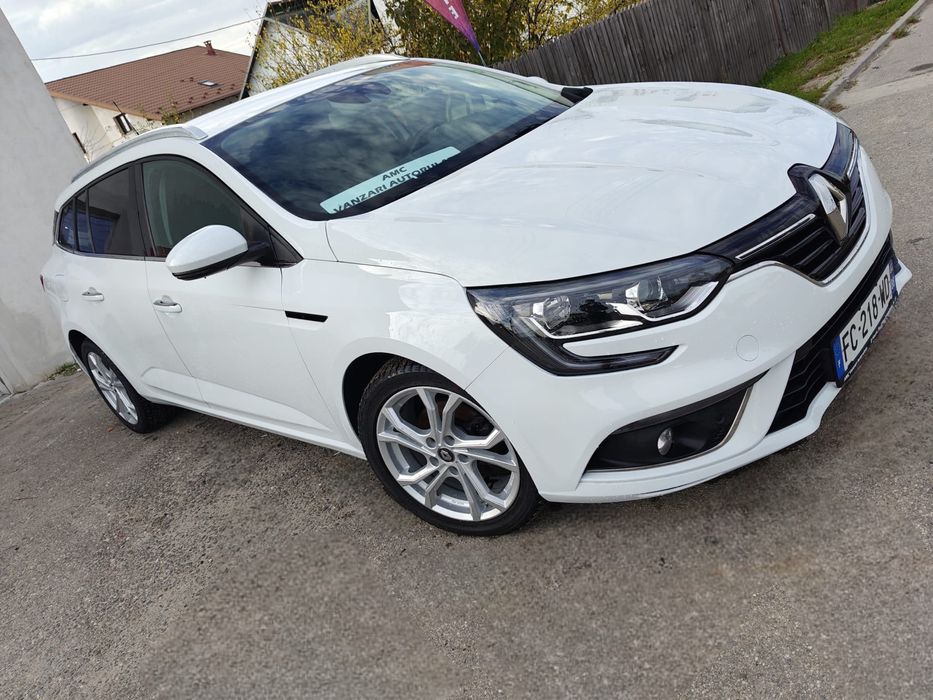 Vand Renault Megane 4 2018 ESTATE BLUE DCI