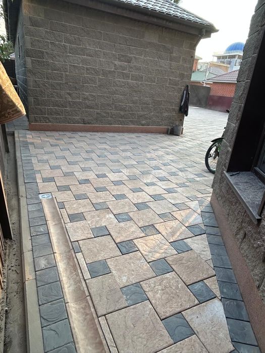 Брусчатка укладка