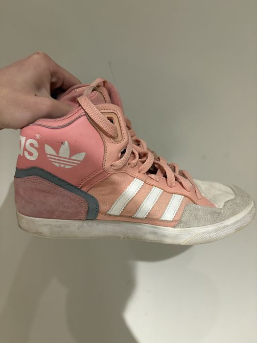 кросы adidas extaball pink