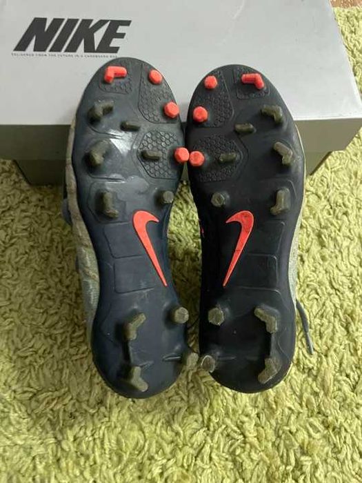 Nike Hypervenom Phantom III DF FG culoare Gri/Negru