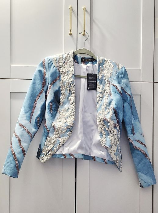 Sacou albastru Iselin Dimitri, S (36)