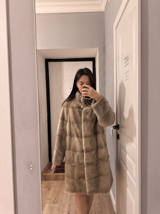 Норковая шуба трансформер 42-46р