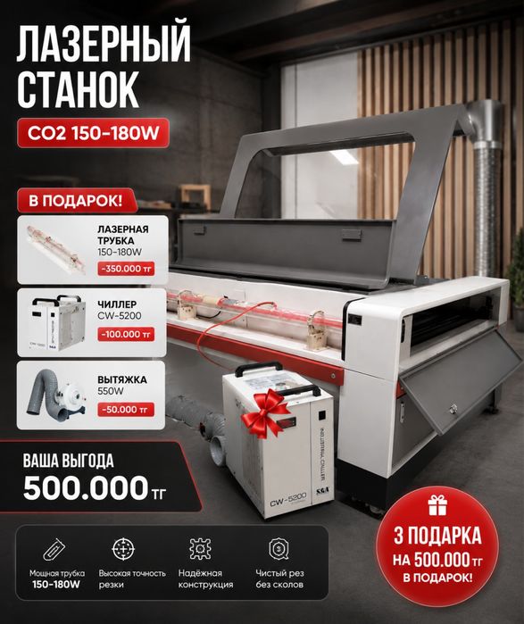 Лазерный станок CO2