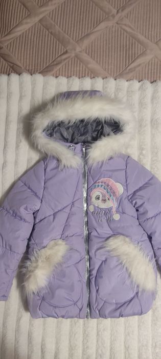 Зимний детский полукомбинезон. 3-4 года.