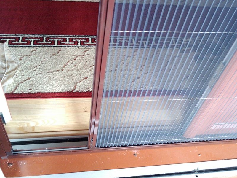 Антимоскитные сетки Плиссе (раздвижные)