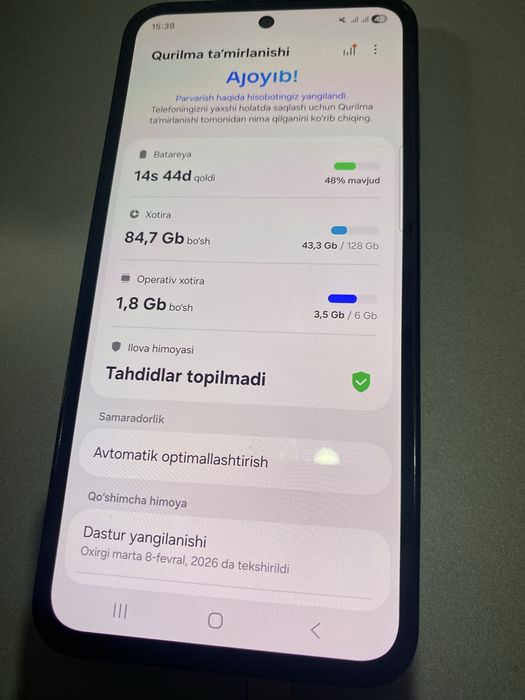 Samsung M35 5g sotiladi