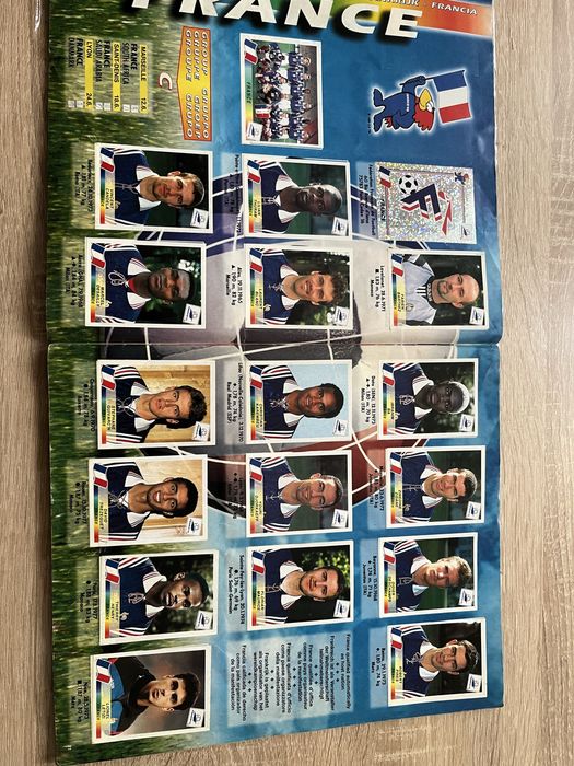 Албум Panini World Cup 1998