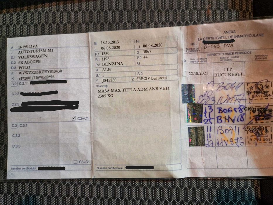 Vând Volkswagen Polo 6R