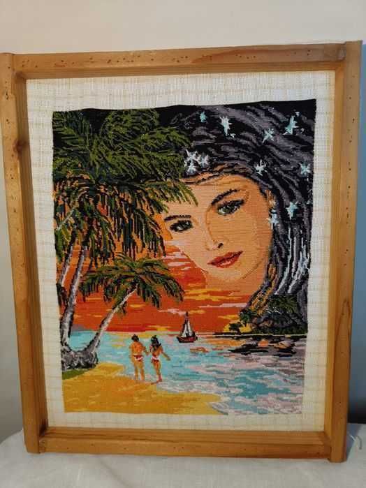 Goblen Vraja mării brodat