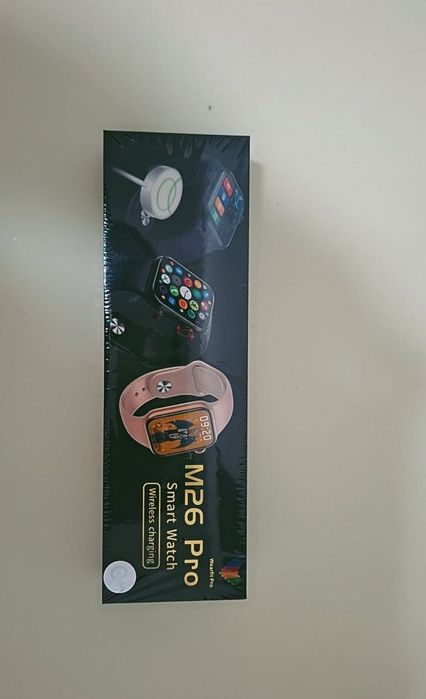 M26 PRO Smart watch
Smart watch
Янги очилмаган хам
Хамма нарсаси бор