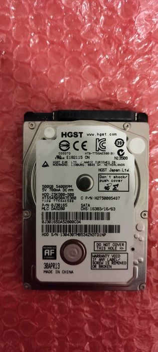 Твърд диск HDD 2,5"