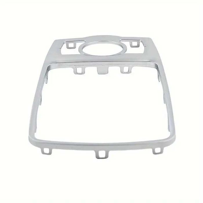 Нова рамка конзола скоростен лост MMI 2005-2012 Audi A6 C6 сребърна