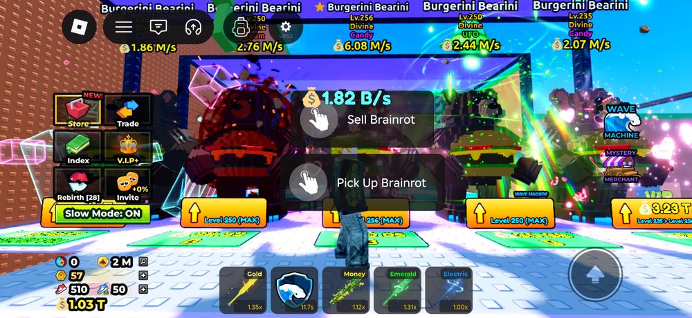 Продам брейнротов в Escape tsunami for brainrots