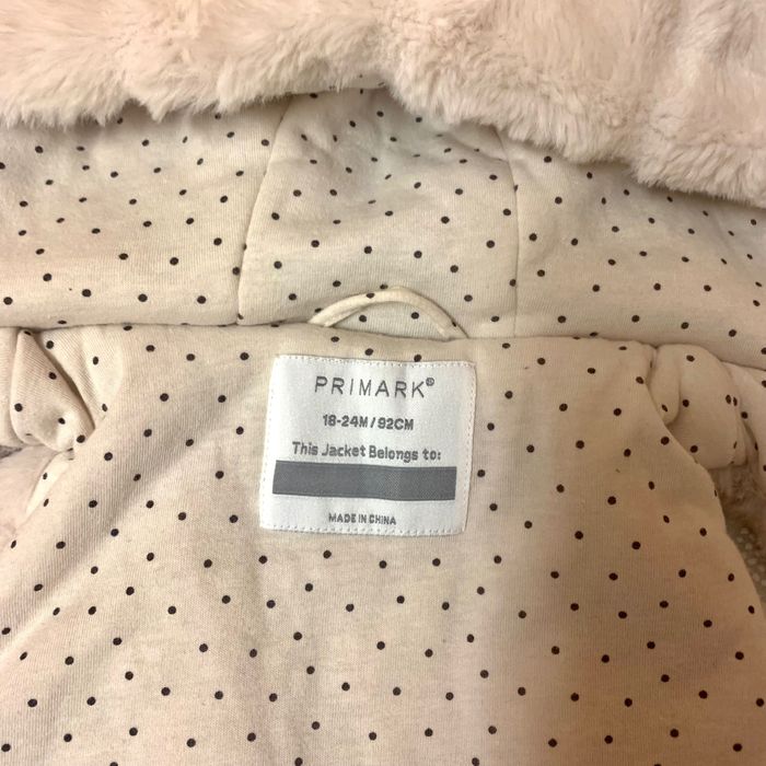 Пухкаво бебешко елече Primark с ушички 18-24 м (92 см) – Като НОВО