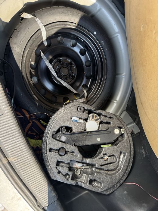 Roata rezerva slim R16 vw golf passat tiguan sharan polo audi a3 skoda