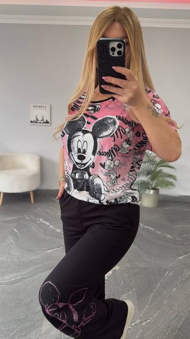 Compleu cu ștrasuri S,M ,L ,XL