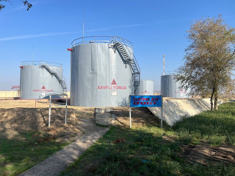 Продается нефтебаза в Кашкадарье, готовы рассмотреть варианты бартера