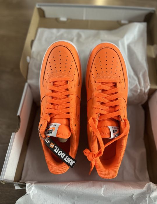 Nike Air Force 1 Low 'Total Orange Black'