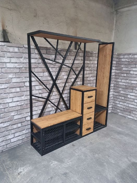 Мебель в стиле лофт . Сварочный цех