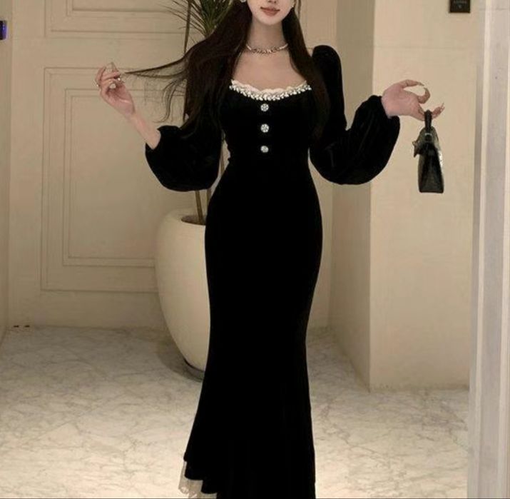 Вечерние платья в черном