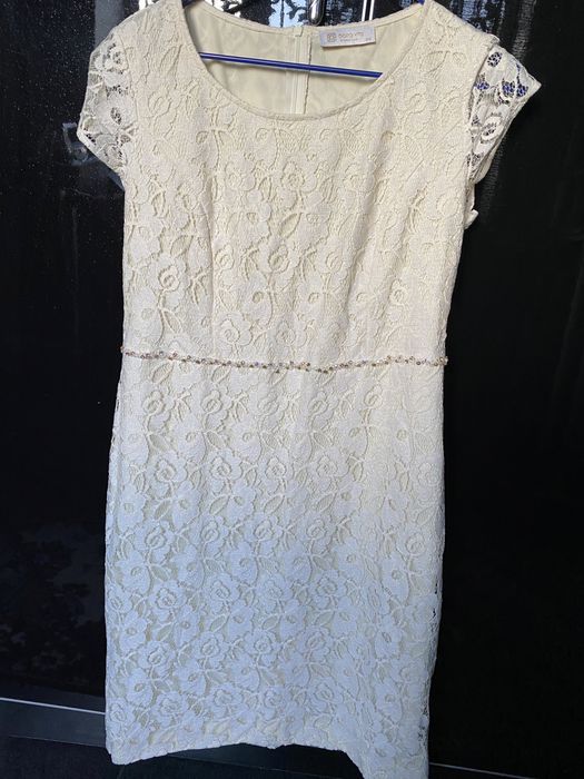 Нарядная платье с накидкой