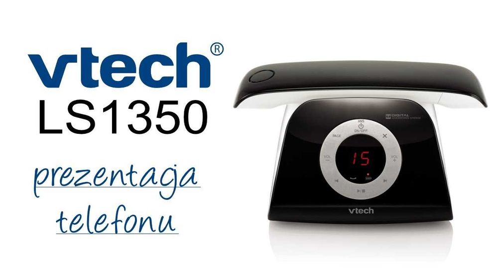 Ретро радиотелефон Vtech LS1350 DECT автоответчик громкоговоритель
