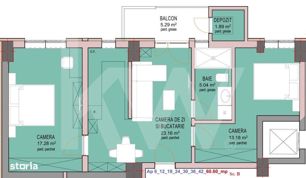 Apartament 3 camere - zona Dedeman Sibiu