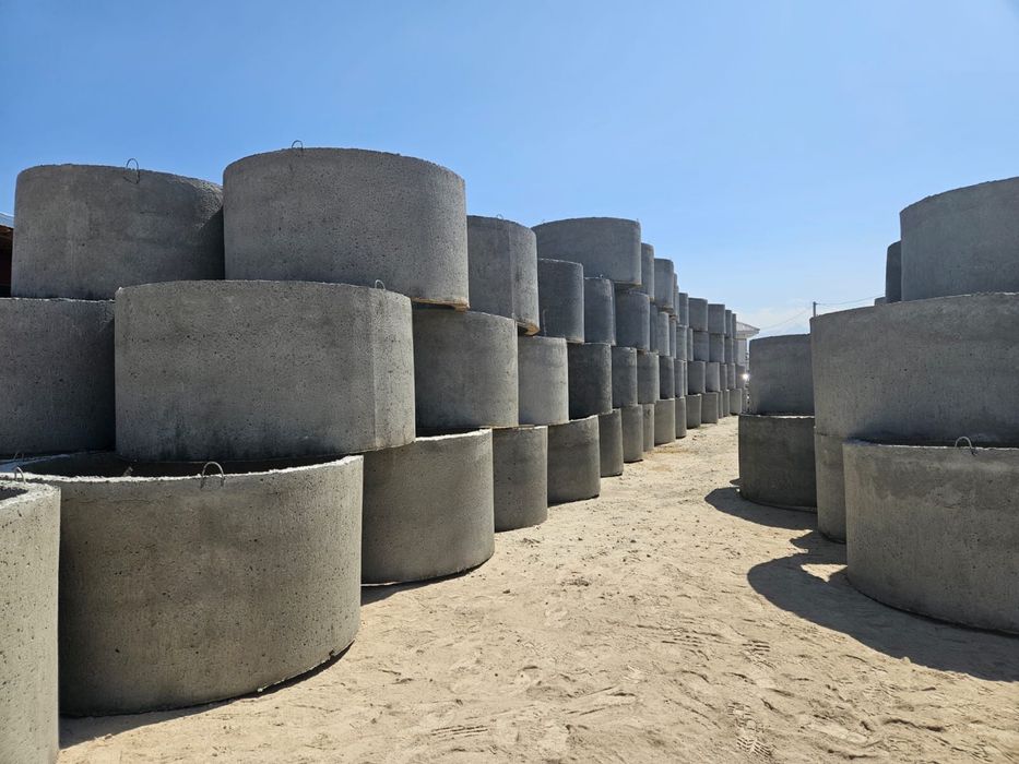 Бетонные кольца всех размеров