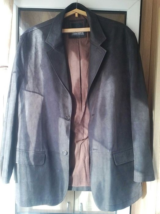 Кожаный Пиджак 60р Голландец