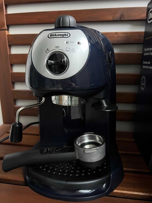 Espressor manual DeLonghi EC191CD, 15 bari, 1 litru, 1100 W