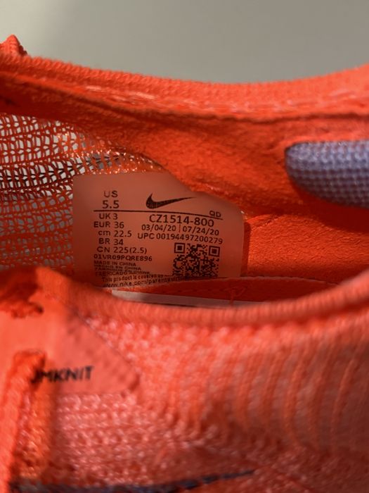 Nike Air Zoom Alphafly Next Mango/36-22,5см стелка