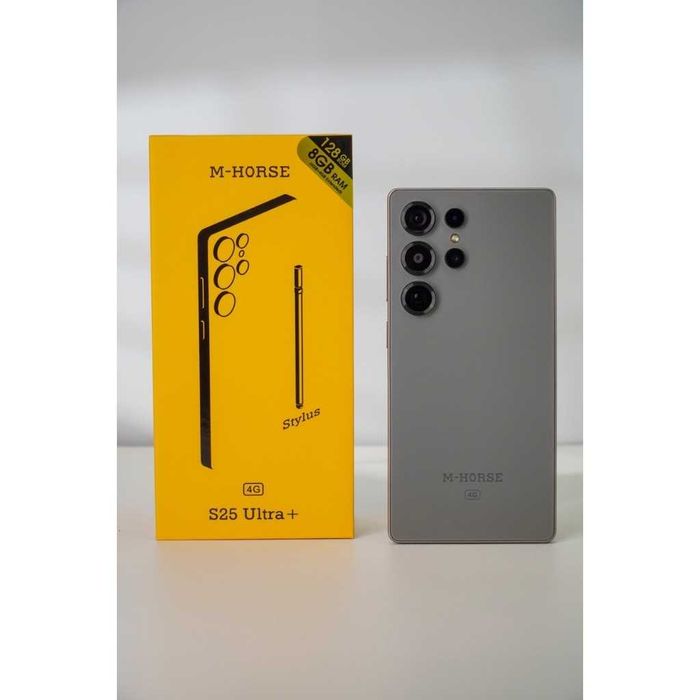 M-Horse S25 Ultra 4G 8/128Gb (Yangi + Skidka+Dostavka) New-2025