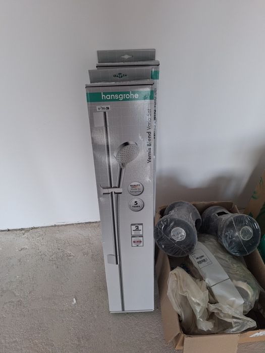 Vand Set de dus cu bara Hansgrohe Crometta New 100 Vario crom