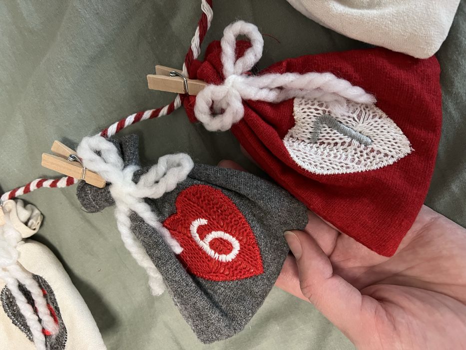 Calendar advent Craciun saculeti nou