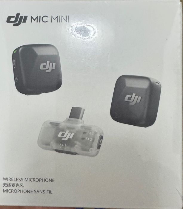 DJI Mic Mini 2. 2 microfoane