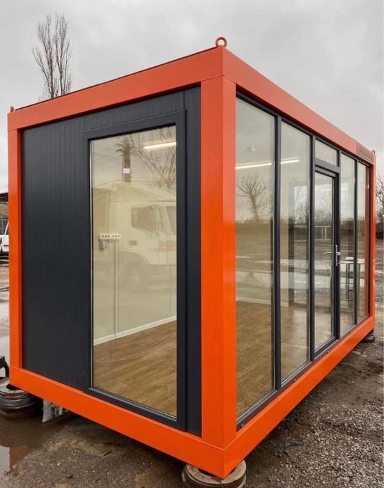 Container containere birou vitrina magazie magazin fast food