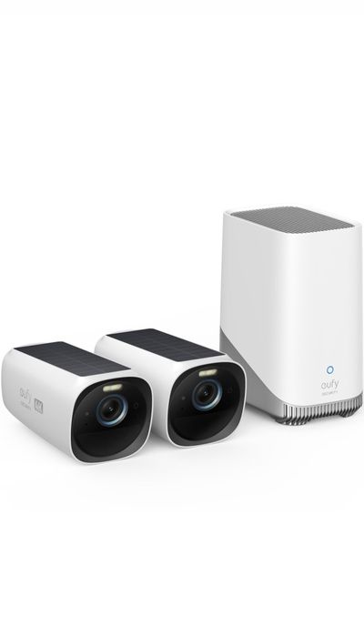 Sistem de supraveghere wireless  EufyCam 3 S330, 4K Ultra HD, solare