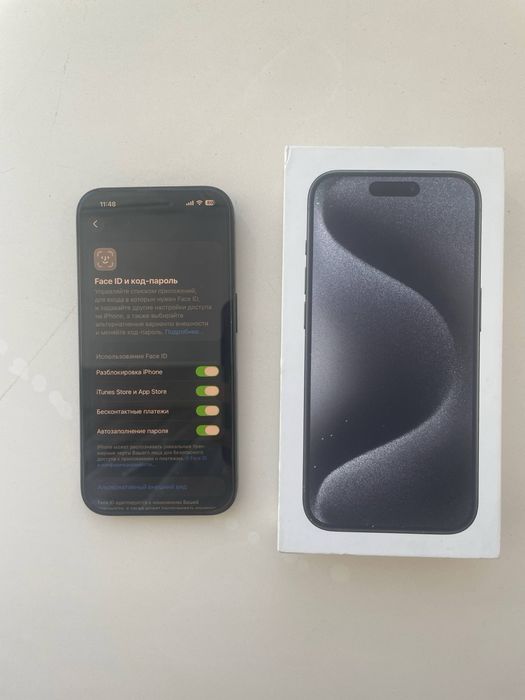 iPhone 15 Pro 128GB Black Titanium