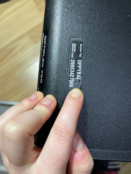 Unitate pc Dell + monitor Dell 17 inch