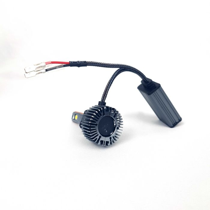 Faza Lunga-BEC LED H1-28000Lm-6500K-200W-CANBUS-Profesionale-Aliaje-L5