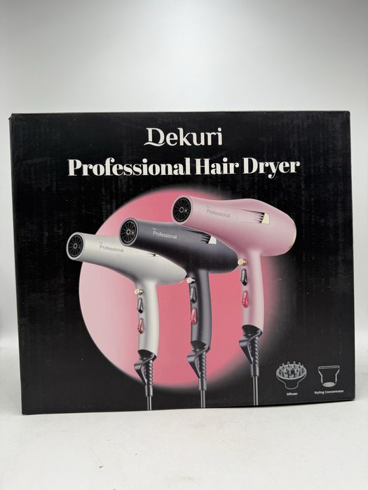 Uscator de par profesional 2400W Dekuri Profesional  Nou Sigilat