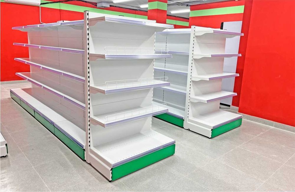 Торговая мебель для магазинов из металла