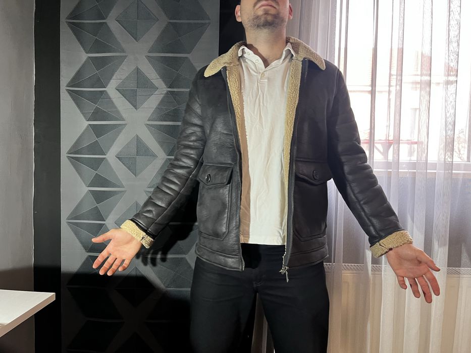 Geaca piele caldurasa