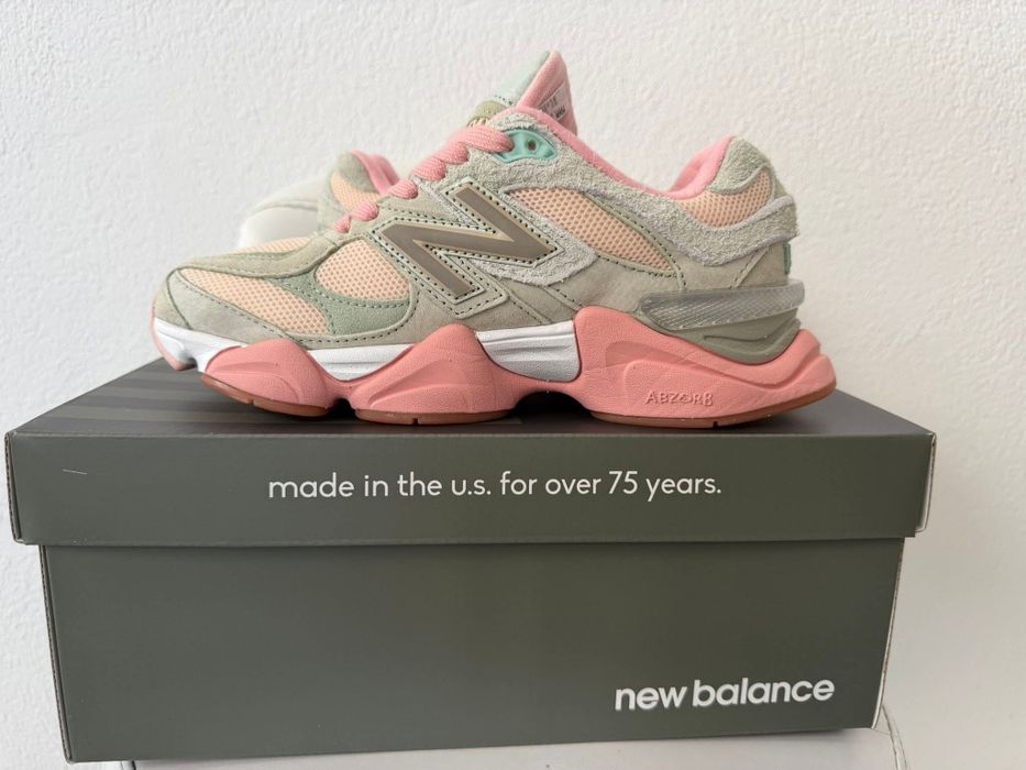 New balance 9060 Pink Grey Нови Оригинални Дамски Маратонки [36-40 Номер]